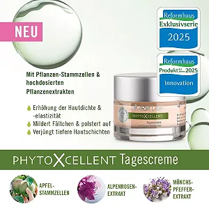Денний крем ARYA LAYA PhytoXcellent з рослинними стовбуровими клітинами Vegan 50 мл synthetic.ua - Фото 1
