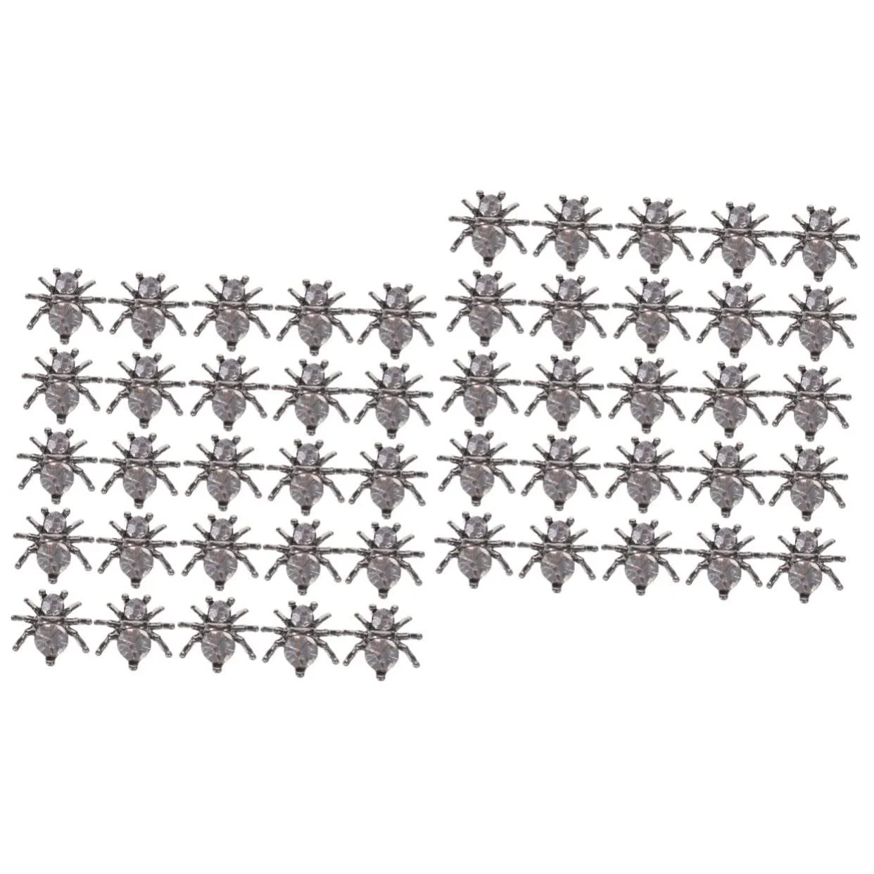 Подвеска для ногтей Healeved Паук 200 шт. Кристалл, фото №1