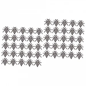 Подвеска для ногтей Healeved Паук 200 шт. Кристалл - Фото 1