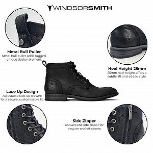 Челсі Windsor Smith Sebastien чоловічі шкіряні synthetic.ua - Фото 1
