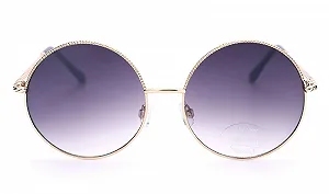 Круглі Вінтажні Сонцезахисні Окуляри Ever Bloom Жіночі Круглі Лінзи Металева Оправа - Фото 1