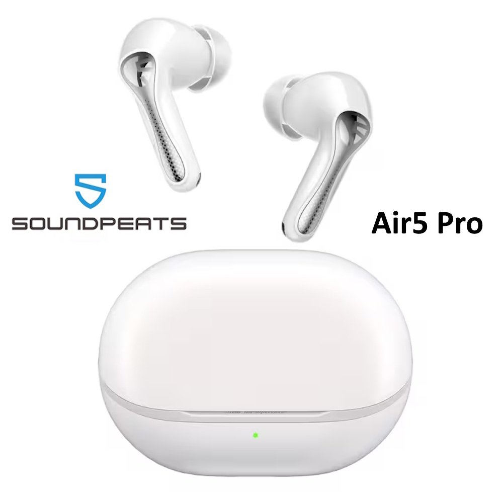Наушники SoundPEATS Air5 Pro Qualcomm aptX Lossless LDAC White, фото №1 Наушники SoundPEATS Air5 Pro Qualcomm aptX Lossless LDAC White, фото №1