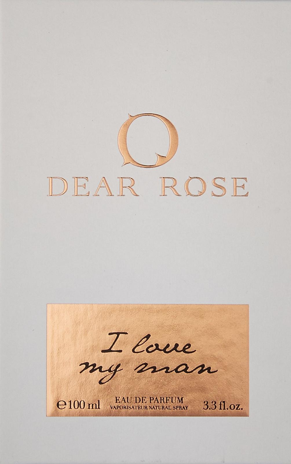 Парфумерна вода Dear Rose I Love My Man 100 мл (для жінок), фото №2