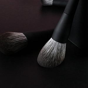 Набор кистей Oikabio для макияжа мягкий волос черный 10 штук synthetic.ua - Фото 1