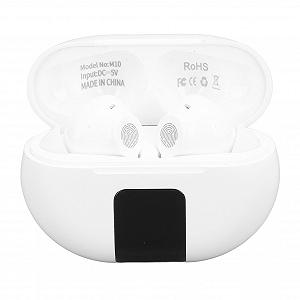 Наушники-переводчики M10, портативные, онлайн перевод на 140 языках, интеллектуальное распознавание голоса synthetic.ua - Фото 1