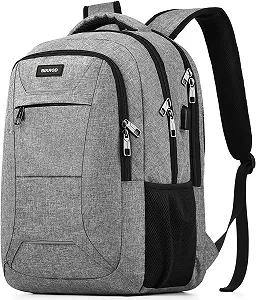Рюкзак BIKROD 20-35 L 17.3 дюйми Gray - Фото 1