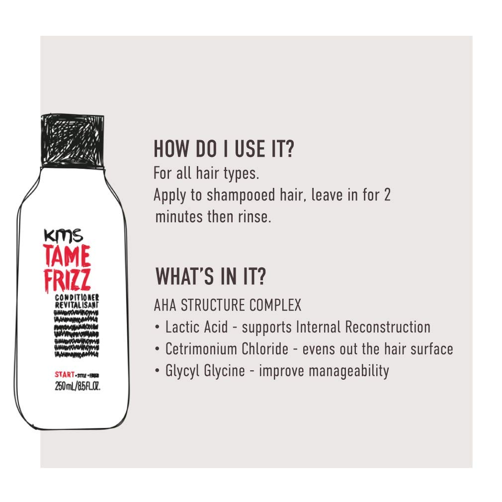 Кондиционер KMS California TameFrizz 250 мл, фото №5 Кондиционер KMS California TameFrizz 250 мл, фото №5