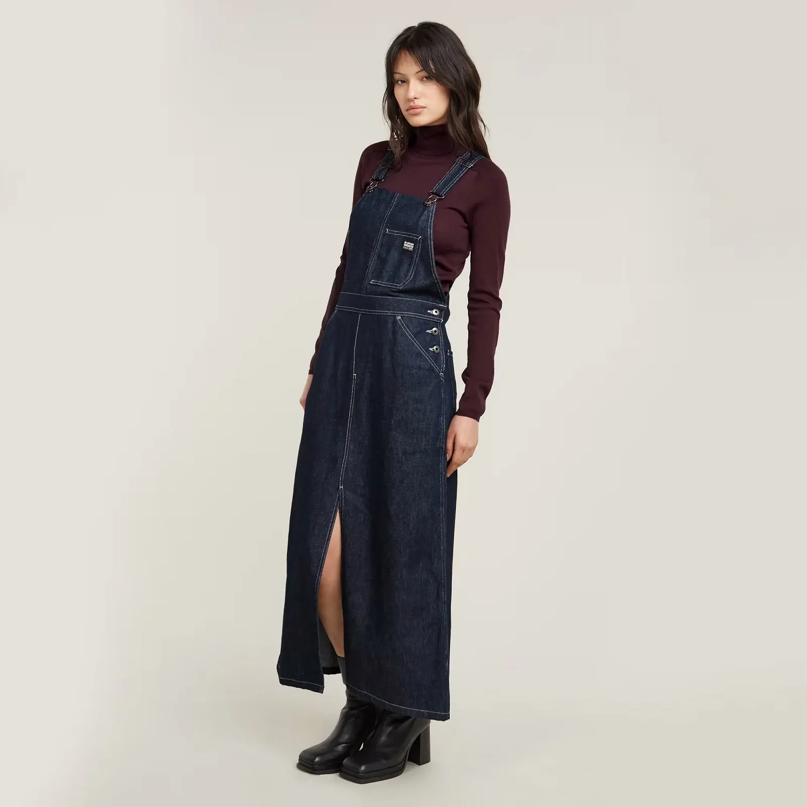 Женское платье G-Star RAW Dungaree Dress - XS, фото №3