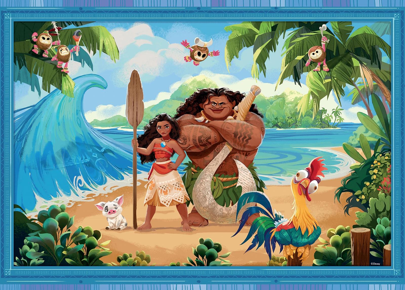 Пазл Ceaco Disney Thomas Kinkade Moana and Maui 1000 елементів, фото №2