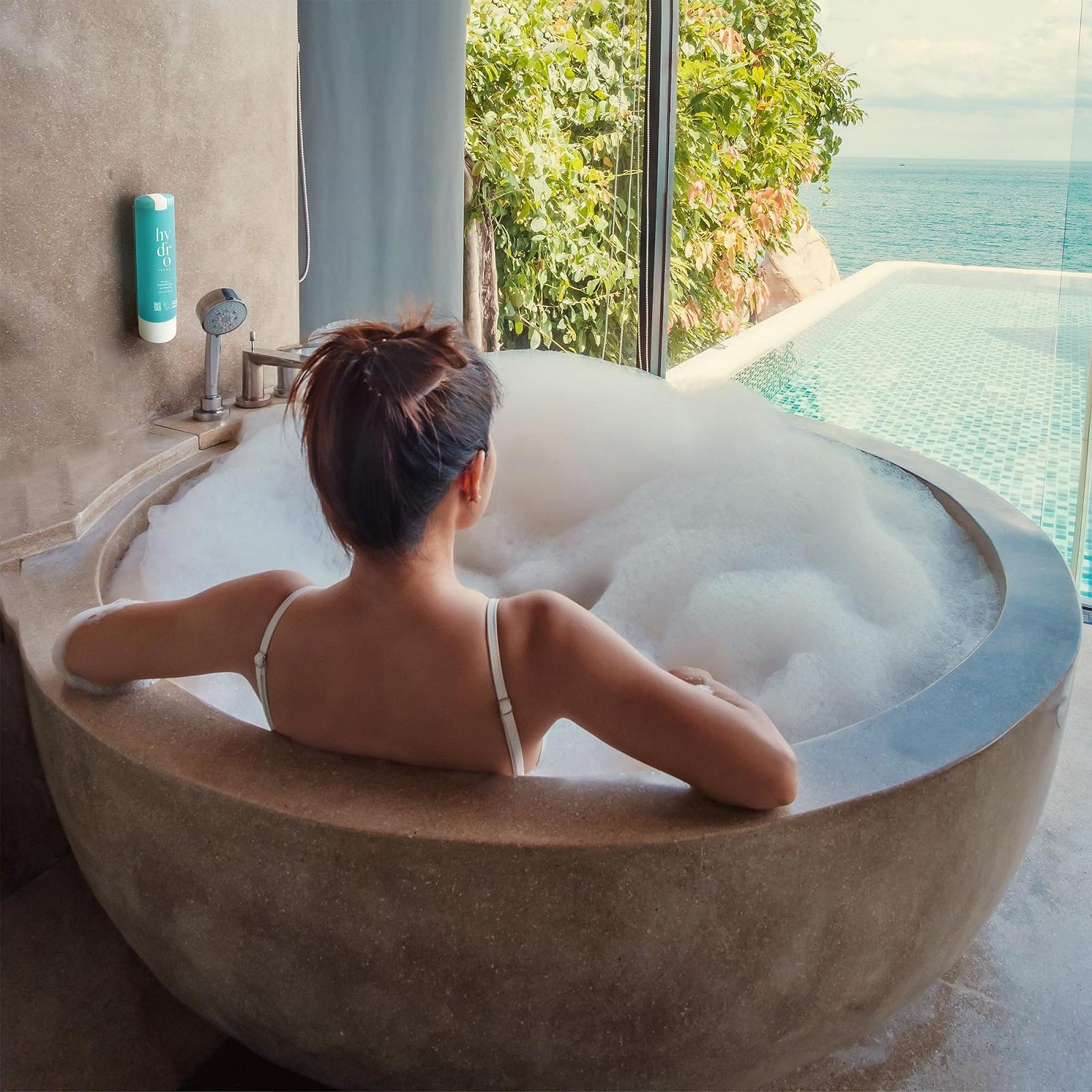 Гель для душа HYDRO BASICS TOUCH с настенным креплением освежающий 300 мл, фото №7