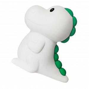 Лампа HEMOTON Silicone Dinosaur Kawaii Rechargeable Bedroom Night Lamp Child Light Knock White - Фото 1