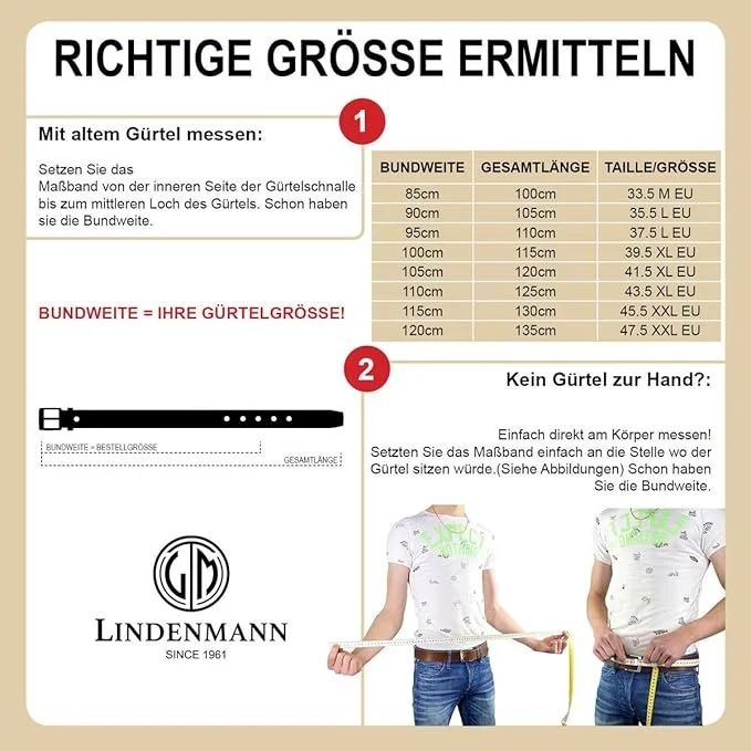 Кожаный ремень LINDENMANN Женский 20 мм Из цельной коровьей кожи Черный, фото №5 Кожаный ремень LINDENMANN Женский 20 мм Из цельной коровьей кожи Черный, фото №5