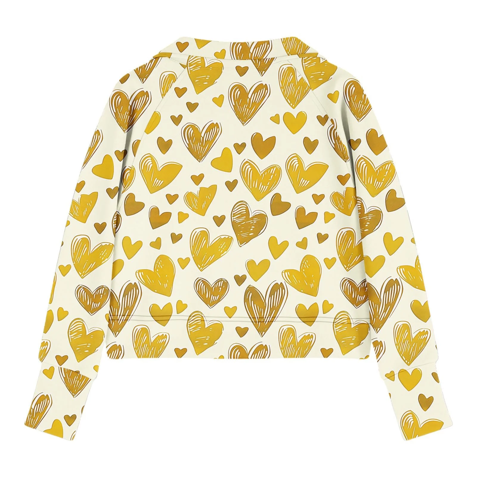 NZYIHAO світшот для дівчинки з кишенями та половинною блискавкою, фото №4