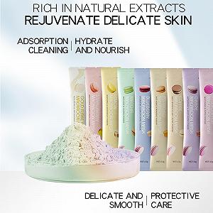 Маска для лица Mikabila 04 Jelly Mask Powder для ухода за лицом, мягкая маска-пленка, для очищения лица, натуральная косметика, спа-качество, для всех типов кожи, 6 штук в упаковке synthetic.ua - Фото 1