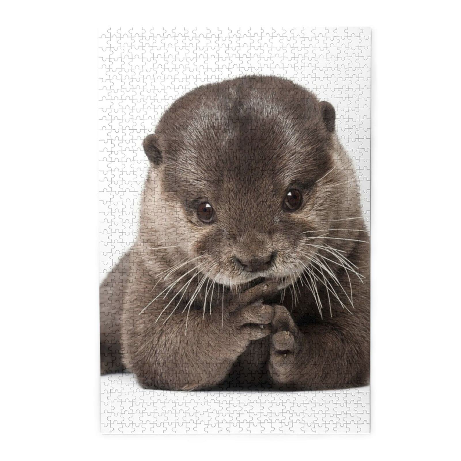 Пазл Cute Otter 1000 элементов для взрослых и детей, фото №1
