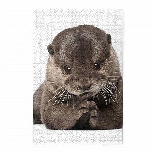 Пазл Cute Otter 1000 элементов для взрослых и детей - Фото 1