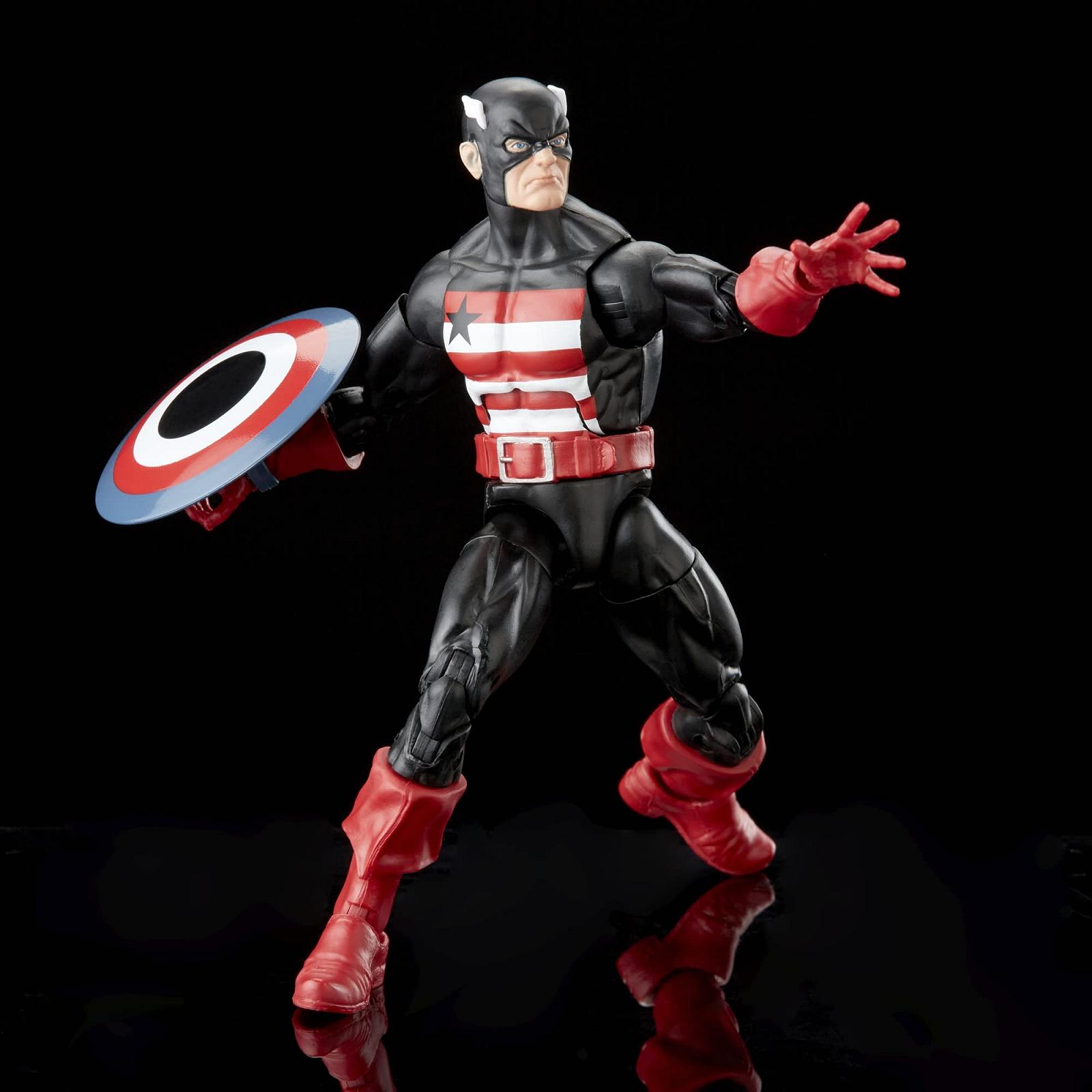 Фигурка U.S. Agent Marvel Legends Series, 15 см, аксессуар, 2 элемента Build-A-Figure, фото №2