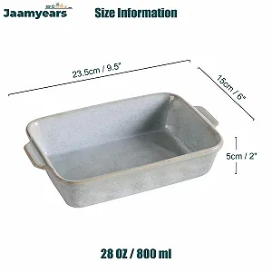 Форма для запікання керамічна для лазаньї термостійка synthetic.ua - Фото 1