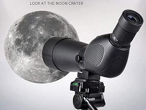 Монокуляр WANWEN 20-60X Zoom HD High Performance Mobile Phone Camera Astronomical Moon Telescope з підставкою synthetic.ua - Фото 1