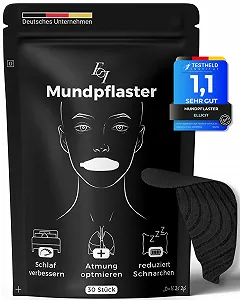 Пластир для рота El licit для сну, 30 шт., Преміум проти хропіння, оптимальне зчеплення навіть з бородою - Фото 1