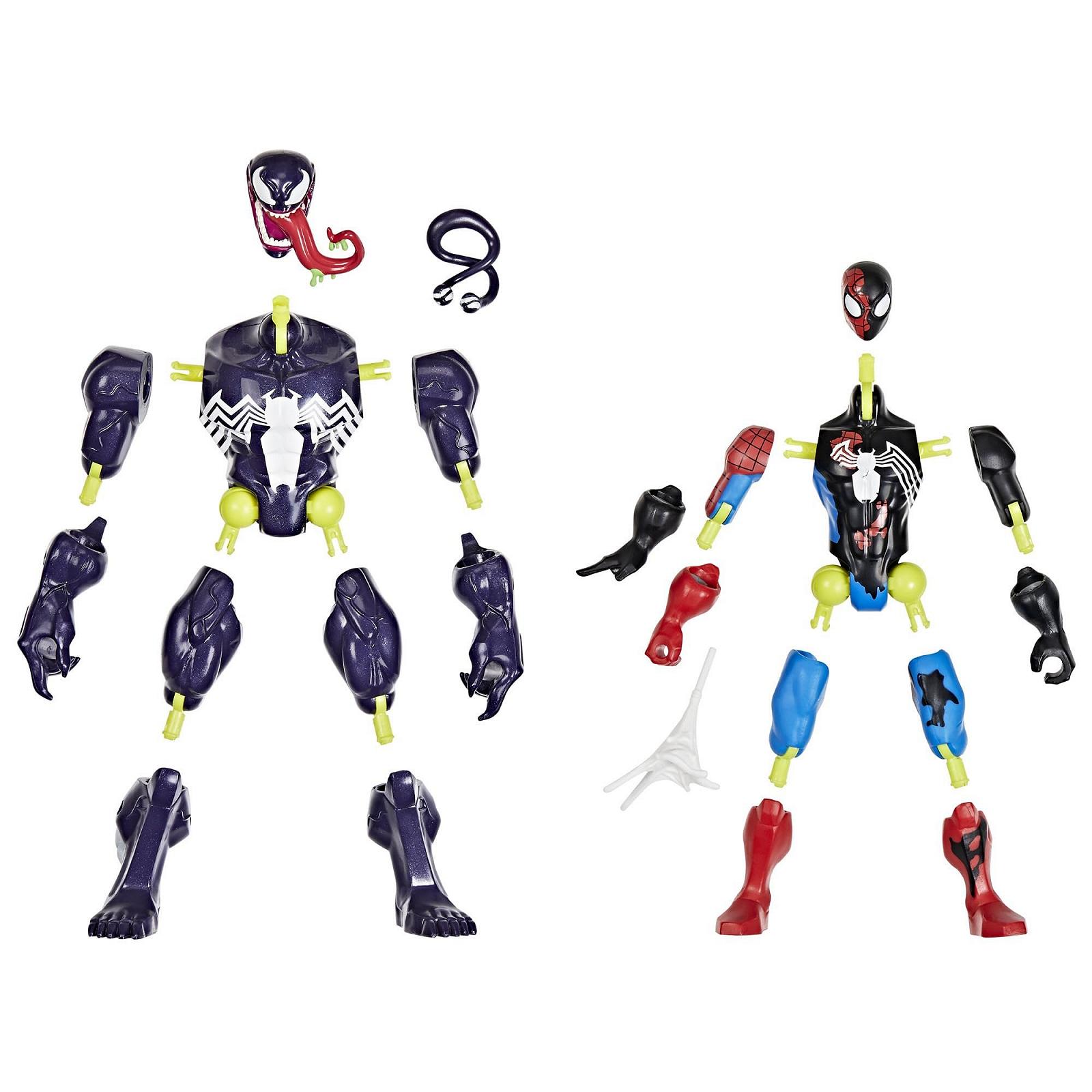 Фігурки MixMashers Marvel Venom проти Venomized Spider-Man, Набір з 2 шт, фото №3