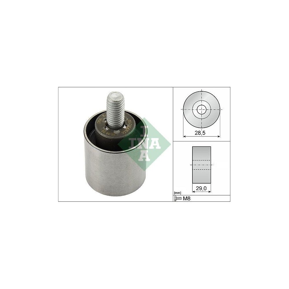 Направляющий/обводной ролик, зубчатый ремень Schaeffler INA 532 0661 10, фото №1 Направляющий/обводной ролик, зубчатый ремень Schaeffler INA 532 0661 10, фото №1