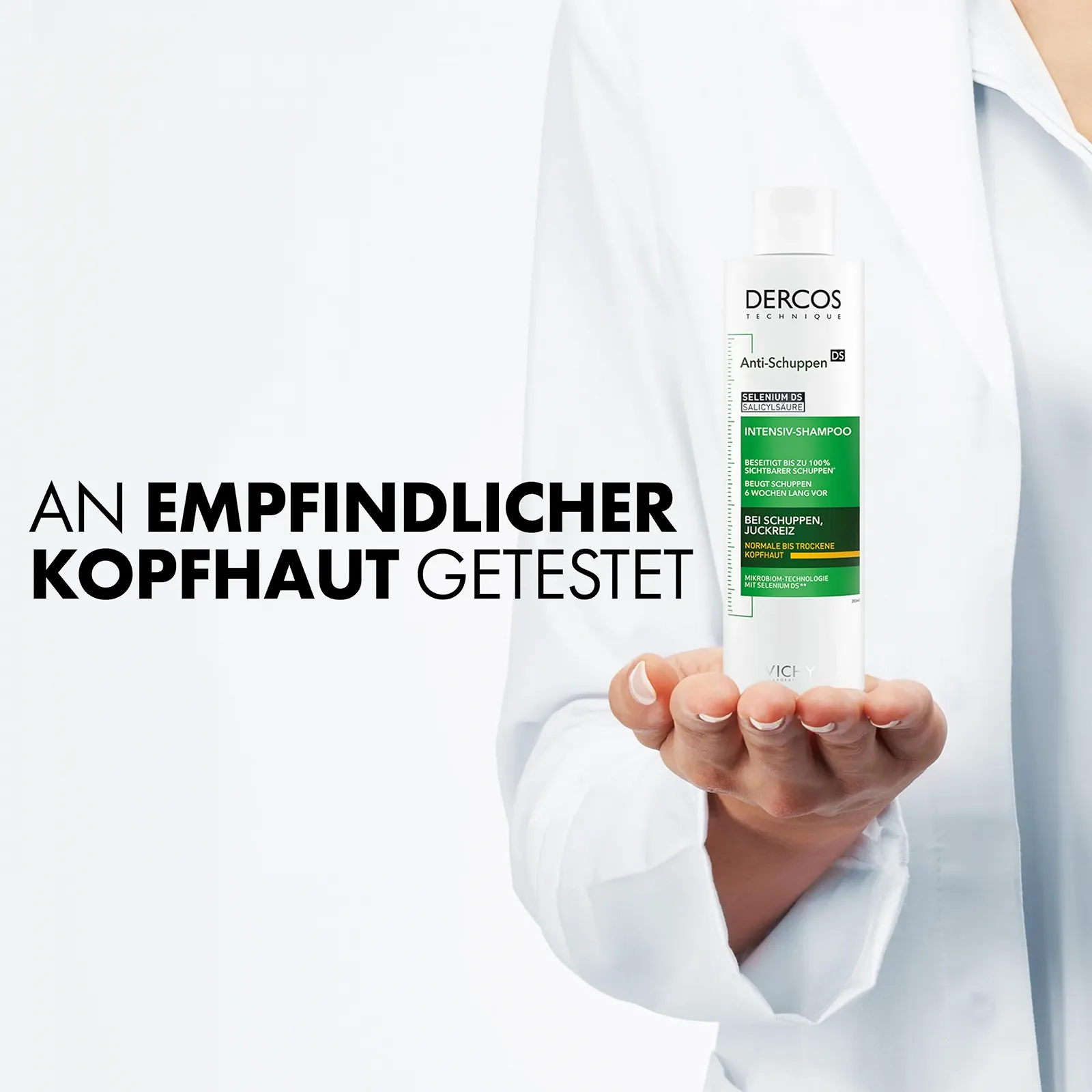 Шампунь против перхоти DERCOS 200 мл, фото №8 Шампунь против перхоти DERCOS 200 мл, фото №8