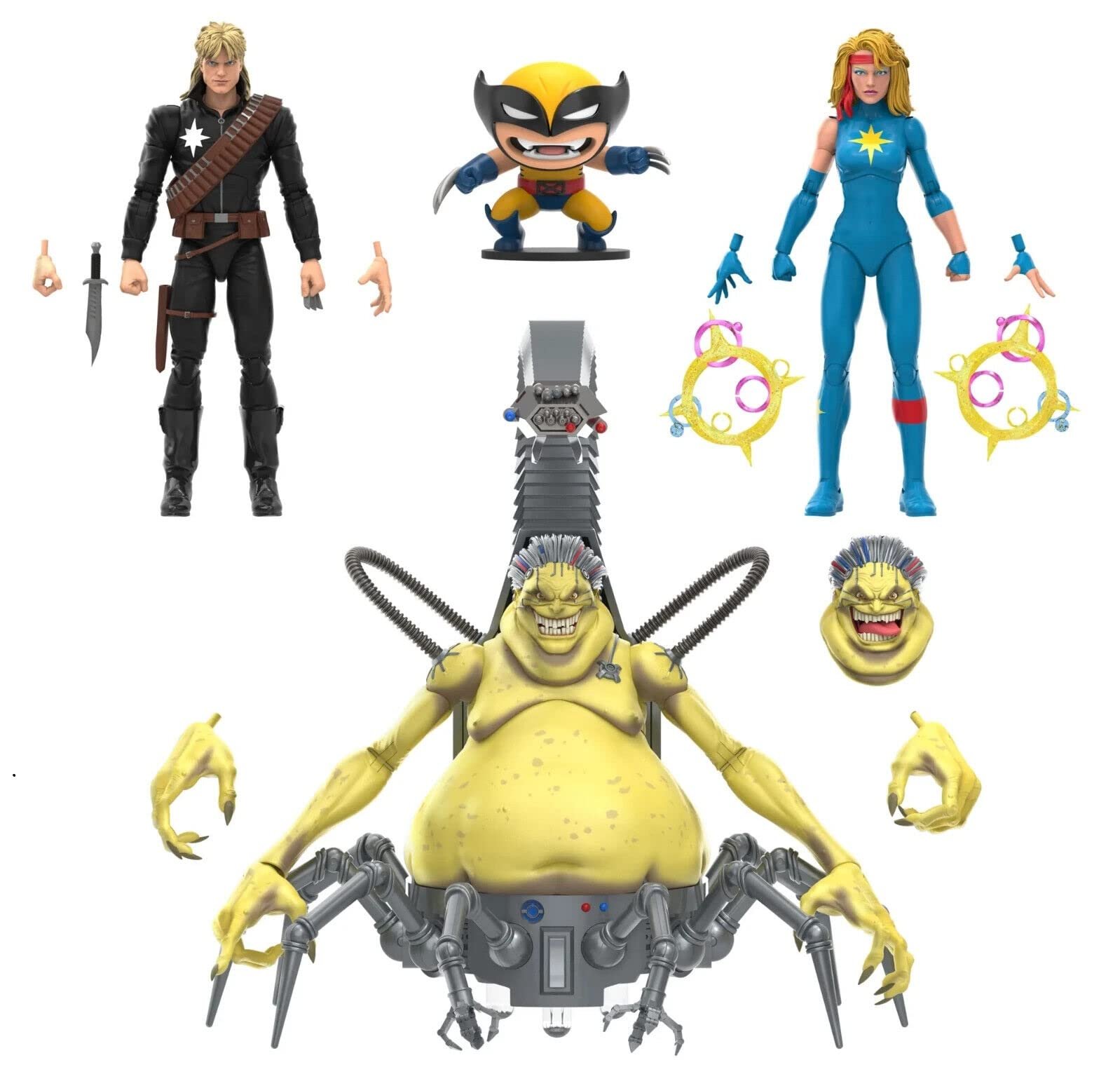 Набор фигурок Marvel Legends Series Mojoworld 4 шт, фото №1