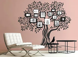 Наклейка на стену Gran Dora W5409 Tree With Branches and Leaves Дерево с ветвями и листьями - Фото 1