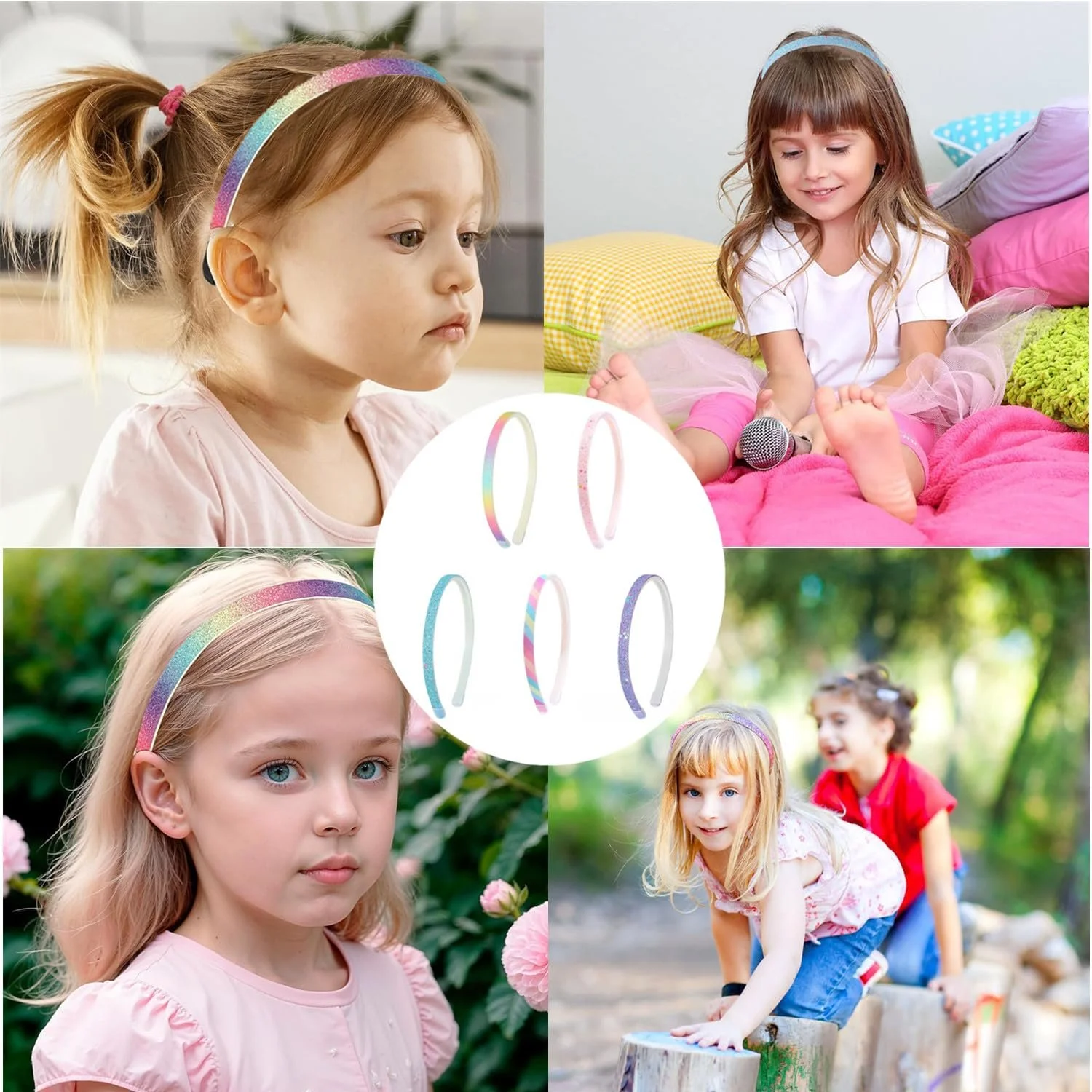 Обруч Блискучий, Набір з 5, фото №6