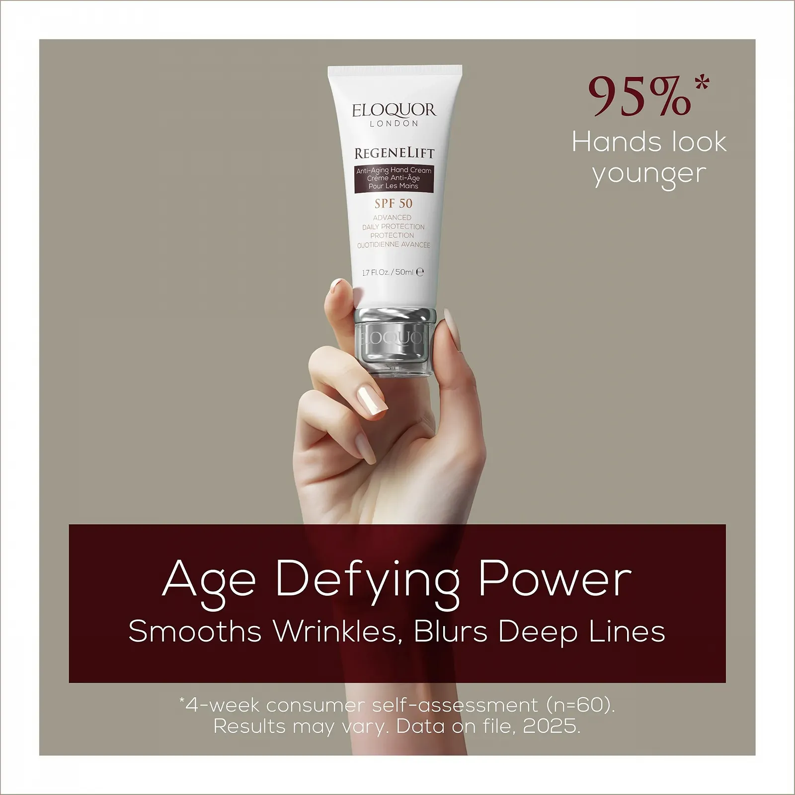 Крем для рук RegeneLift Anti-Ageing SPF 50 Advanced Daily Protection 50 мл, фото №2
