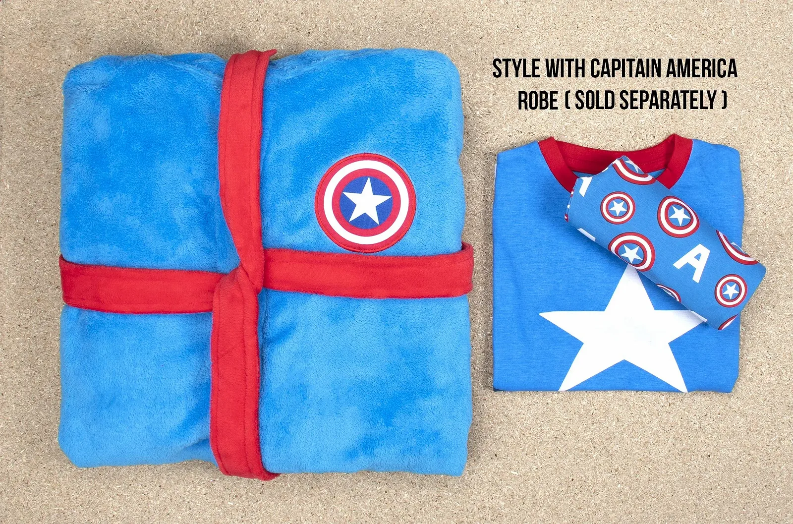 Комплект пижамы Marvel для мальчиков, фото №7