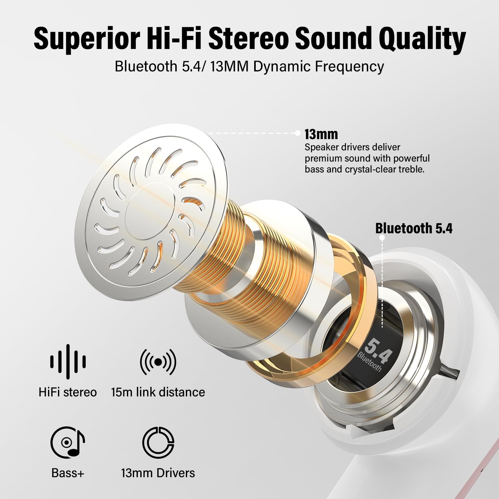 Навушники Перекладач AI, 3-в-1 для Перекладу Голосу 144 Мовами з 200+ AI Додатками, Рожеве Золото, фото №6 Навушники Перекладач AI, 3-в-1 для Перекладу Голосу 144 Мовами з 200+ AI Додатками, Рожеве Золото, фото №6