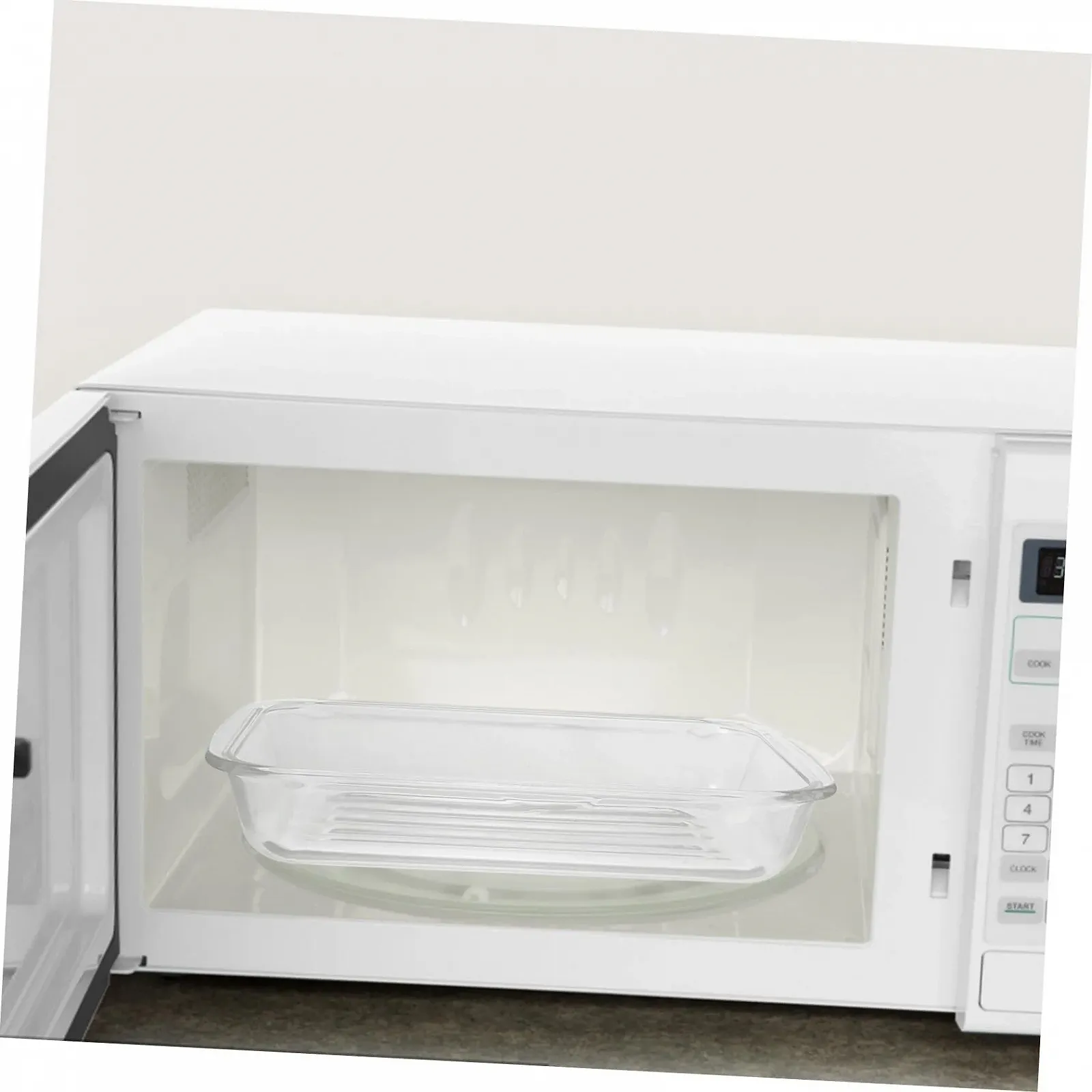 Форма для запекания стеклянная прямоугольная термостойкая для духовки и микроволновой печи, фото №9