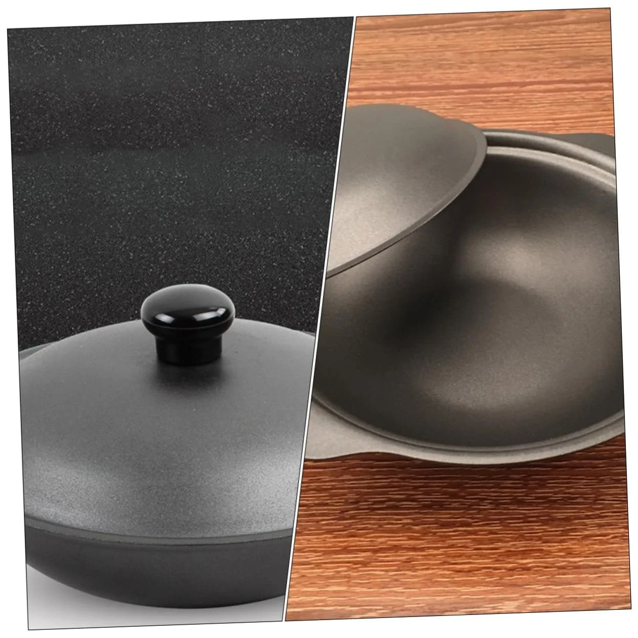 Кастрюля VANZACK Чугунная с крышкой 20 см для тушения, фото №3 Кастрюля VANZACK Чугунная с крышкой 20 см для тушения, фото №3