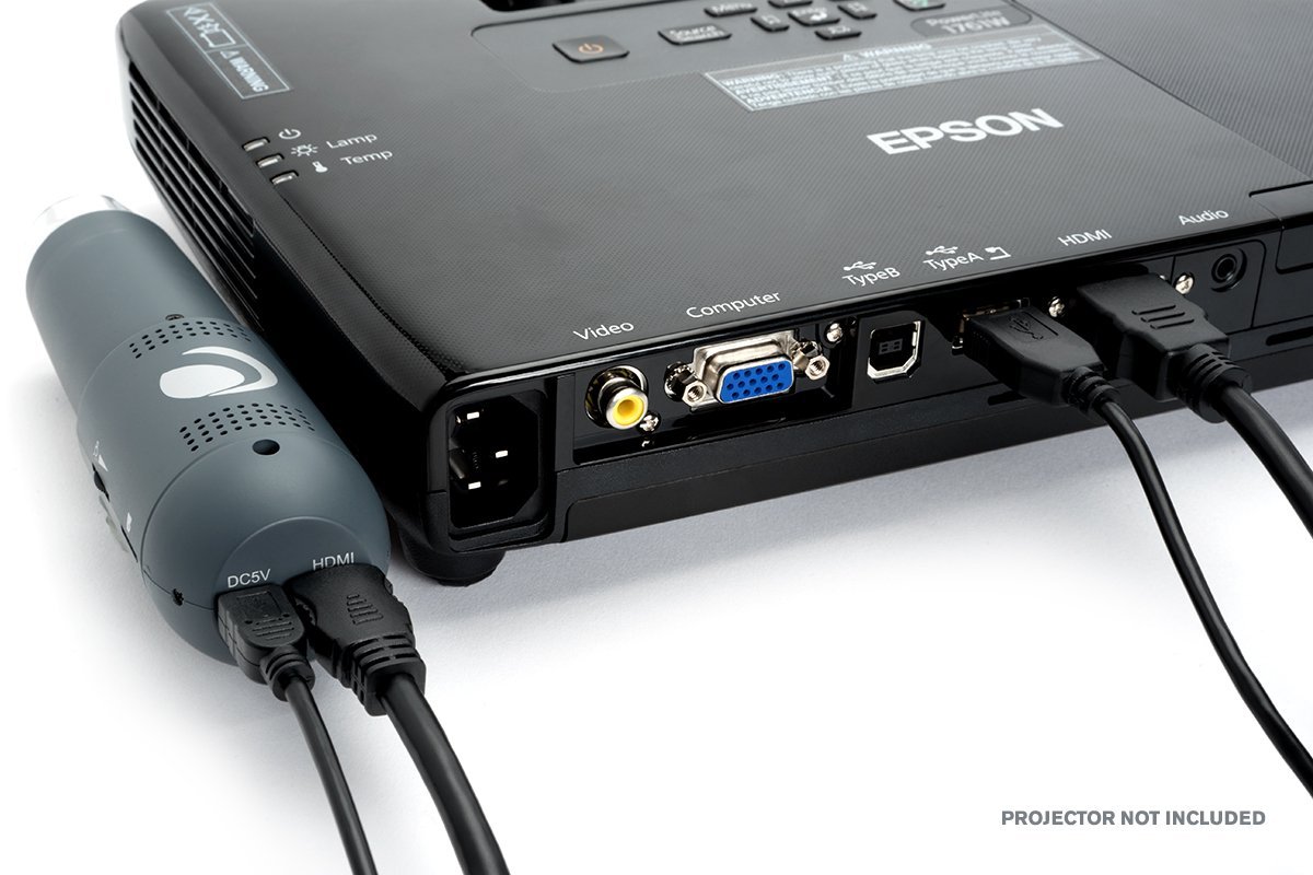 Микроскоп цифровой Celestron MicroDirect 1080P HDMI портативный - Зеленый, фото №9