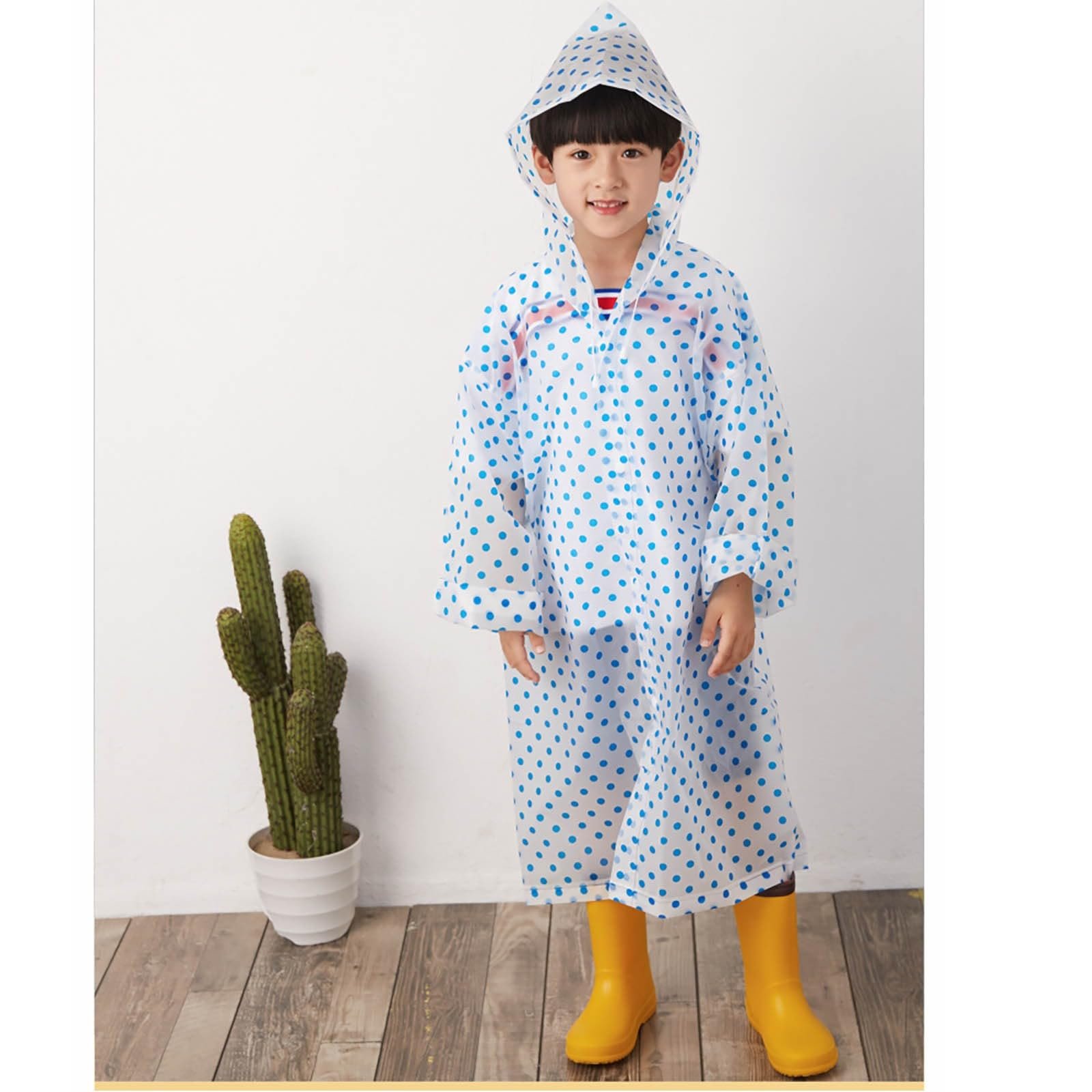 Детская дождевая куртка сверхлегкая с защитой от солнца Однотонная куртка от дождя для активного отдыха Мягкая ткань Упаковываемая куртка софтшелл для улицы Переходная куртка для дождливой и грязной погоды, фото №2