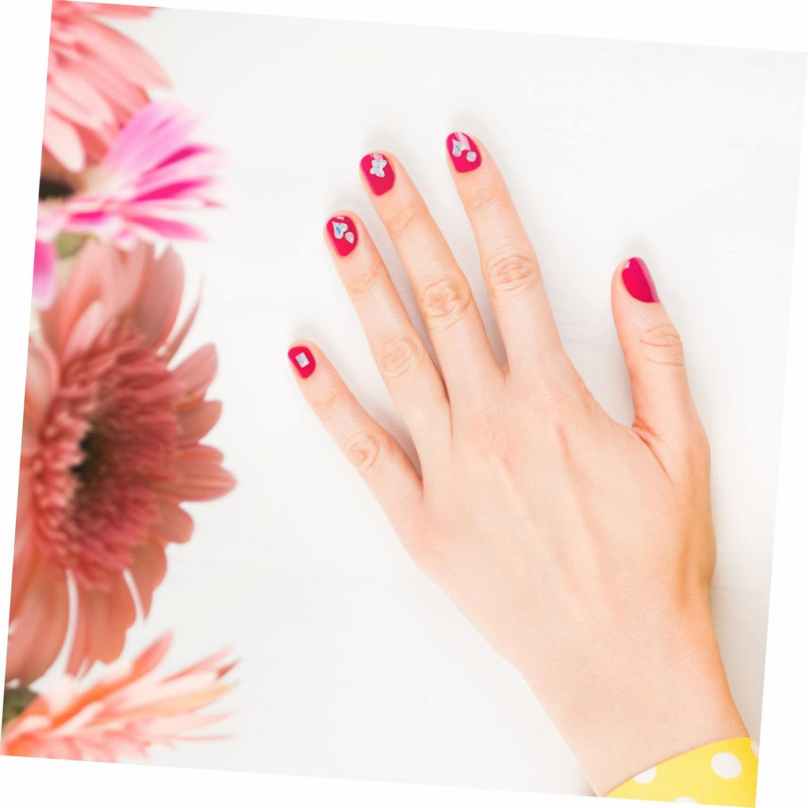 Стразы FRCOLOR Плоские для ногтей 160 штук Прозрачный Класс, фото №2