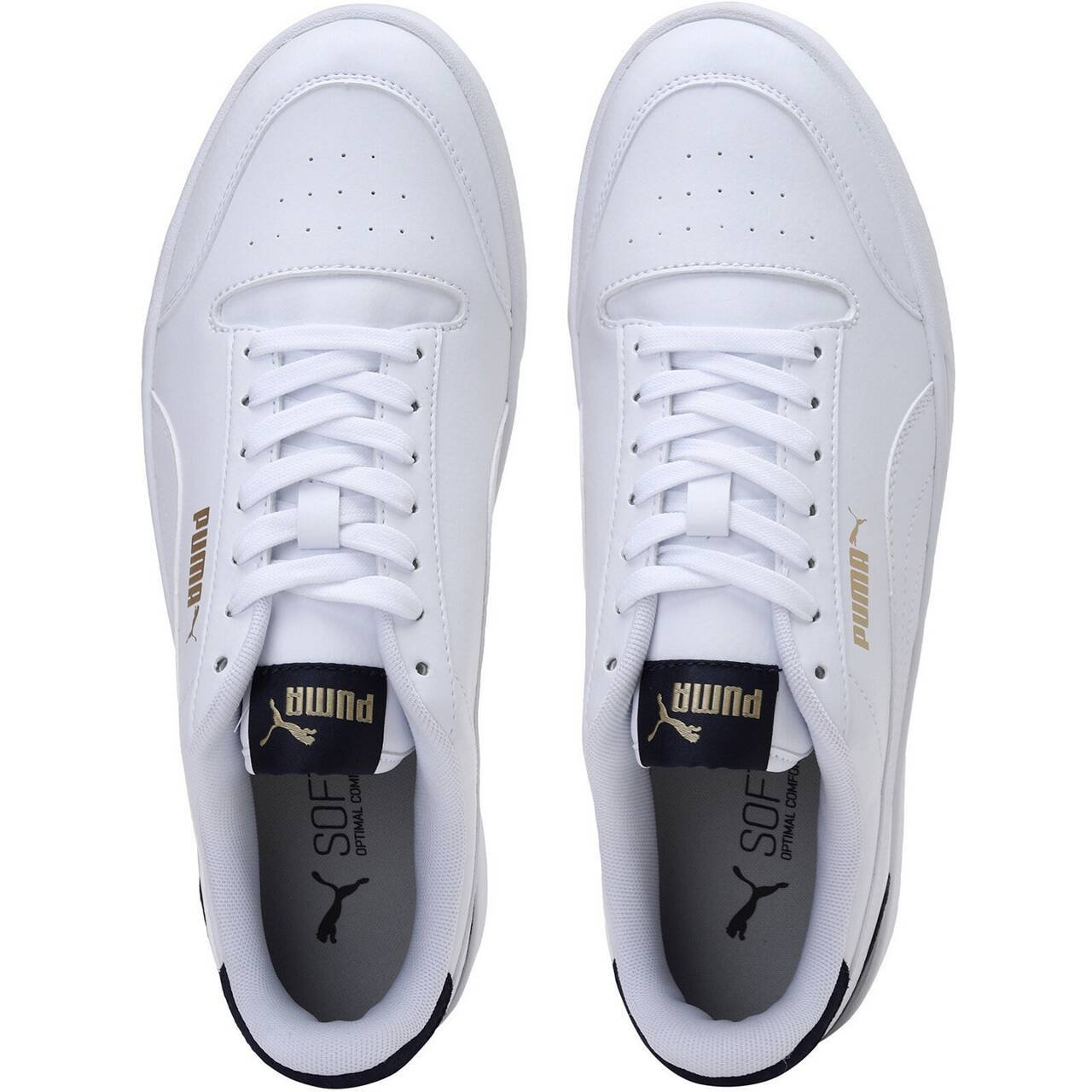 Кросівки Puma Shuffle White-Peaco 42.5 EU / 27.5 см / Біло-чорні, фото №4