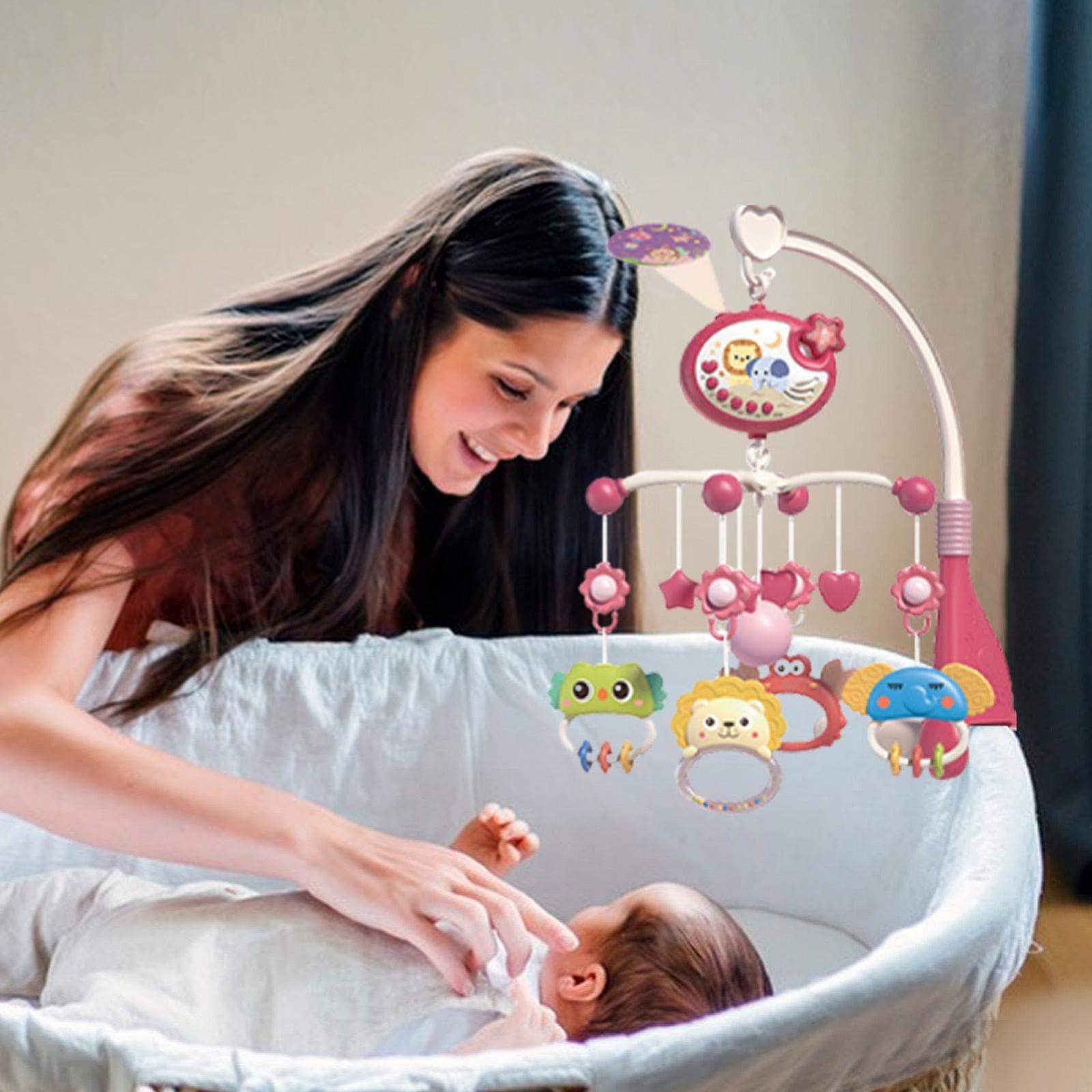Мобіль Crib Remote Control Nativity Toy Electric Rotating Bed Bell Toy, фото №2