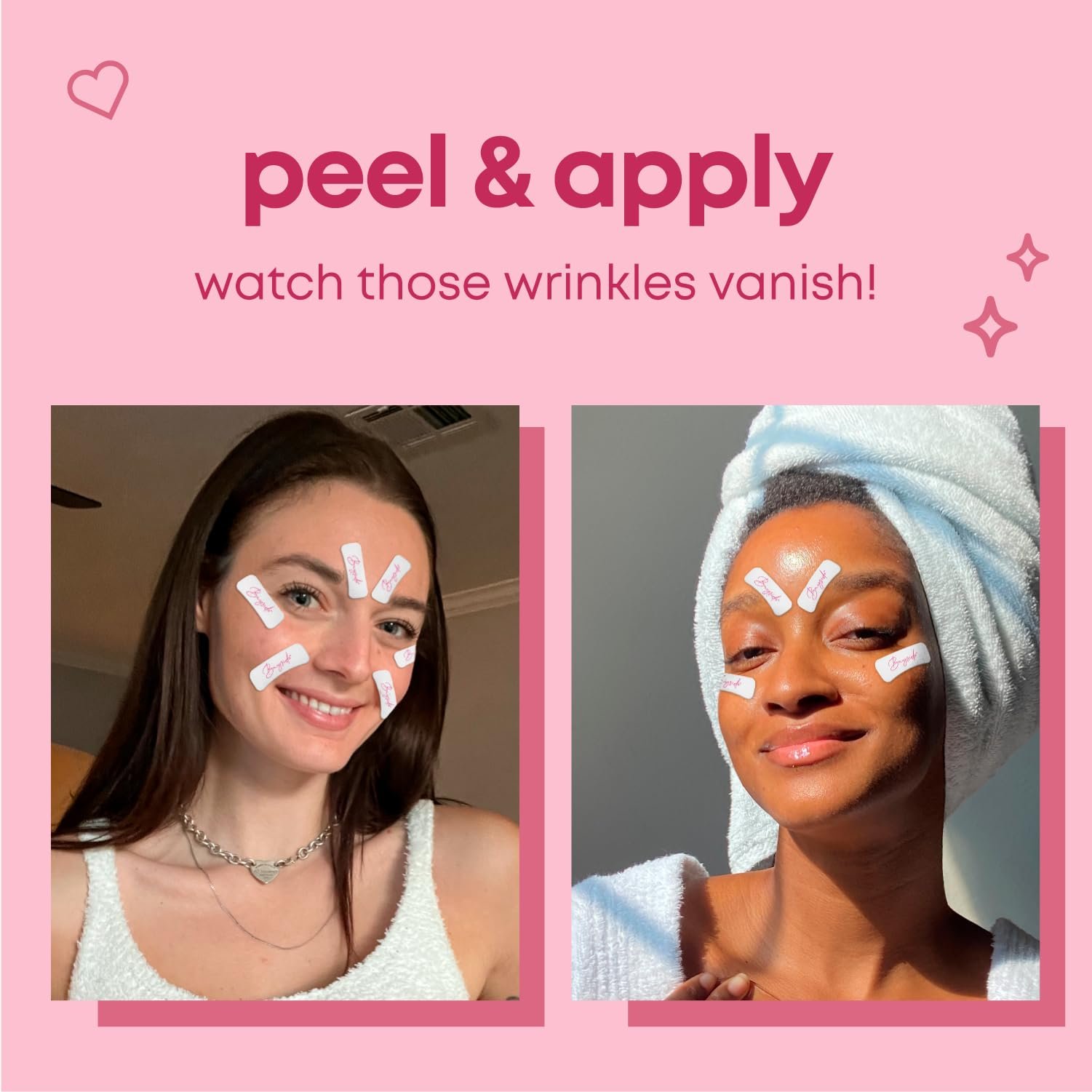 Лента для подтяжки лица Невидимая Набор 192 шт, фото №2