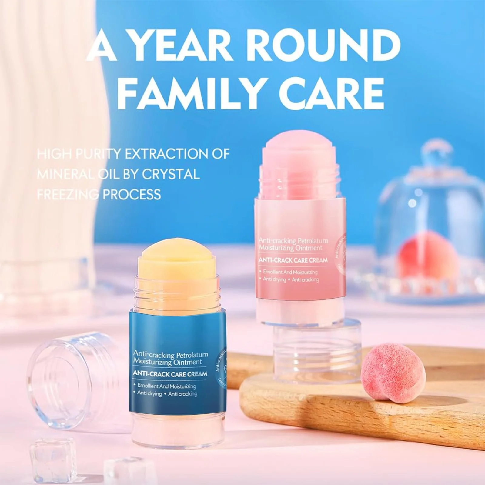 Набір зволожуючих стіків для ніг Hydrating and Anti-Cracking проти тріщин 2 шт., фото №2