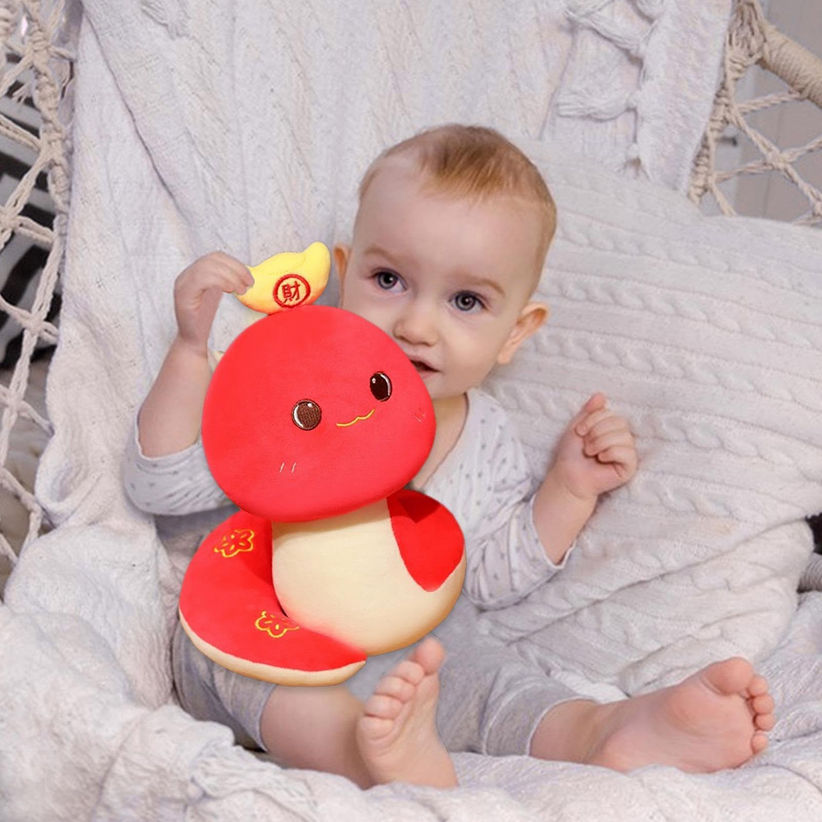 Плюшевий змій Generisch Червоний 2025, фото №3 Плюшевий змій Generisch Червоний 2025, фото №3