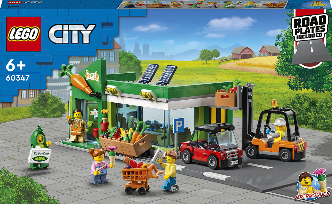 Дитячий конструктор LEGO City Продуктовий магазин (60347), фото №1