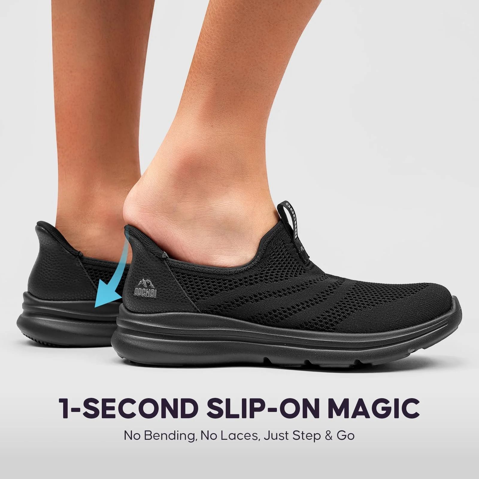 Кросівки ODCKOI Чоловічі Без шнурків Зручні Тенісні Кросівки, фото №3 Кросівки ODCKOI Чоловічі Без шнурків Зручні Тенісні Кросівки, фото №3