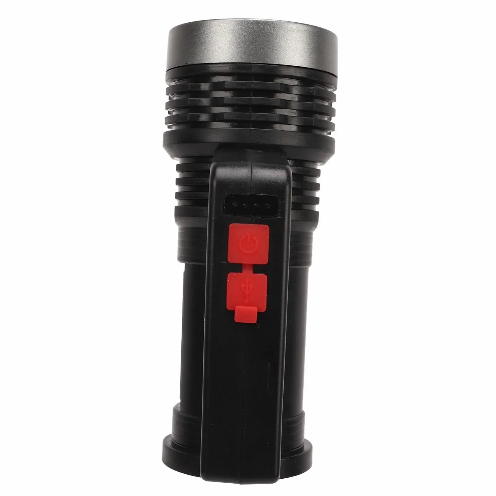 Ліхтар Drfeify LED USB акумуляторний Алюмінієвий сплав COB Бічне світло Портативний Пошуковий Срібний, фото №8 Ліхтар Drfeify LED USB акумуляторний Алюмінієвий сплав COB Бічне світло Портативний Пошуковий Срібний, фото №8