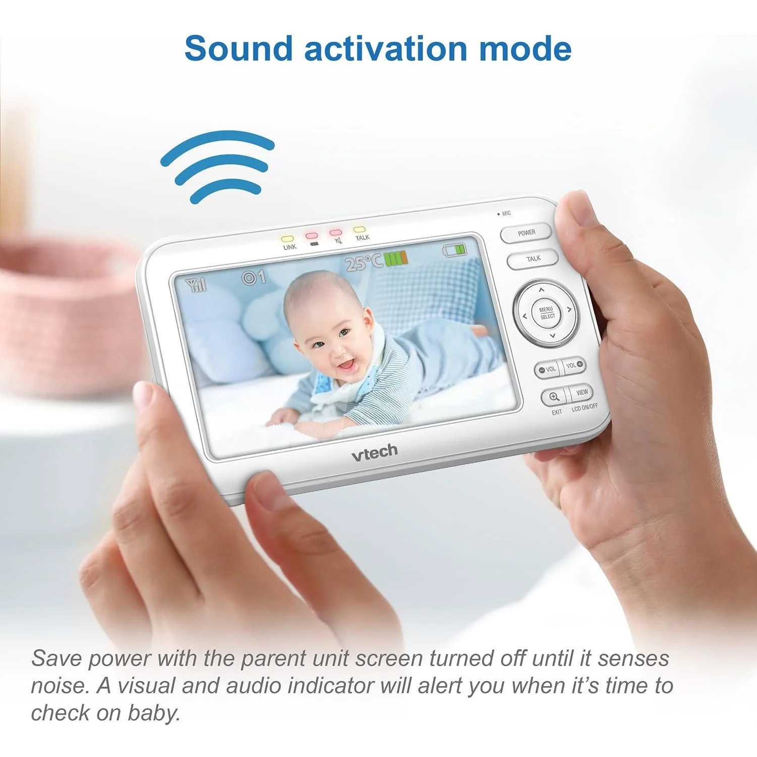 Відеоняня VTech Vision XXL BM4550 720p Велика Французька версія, фото №9 Відеоняня VTech Vision XXL BM4550 720p Велика Французька версія, фото №9