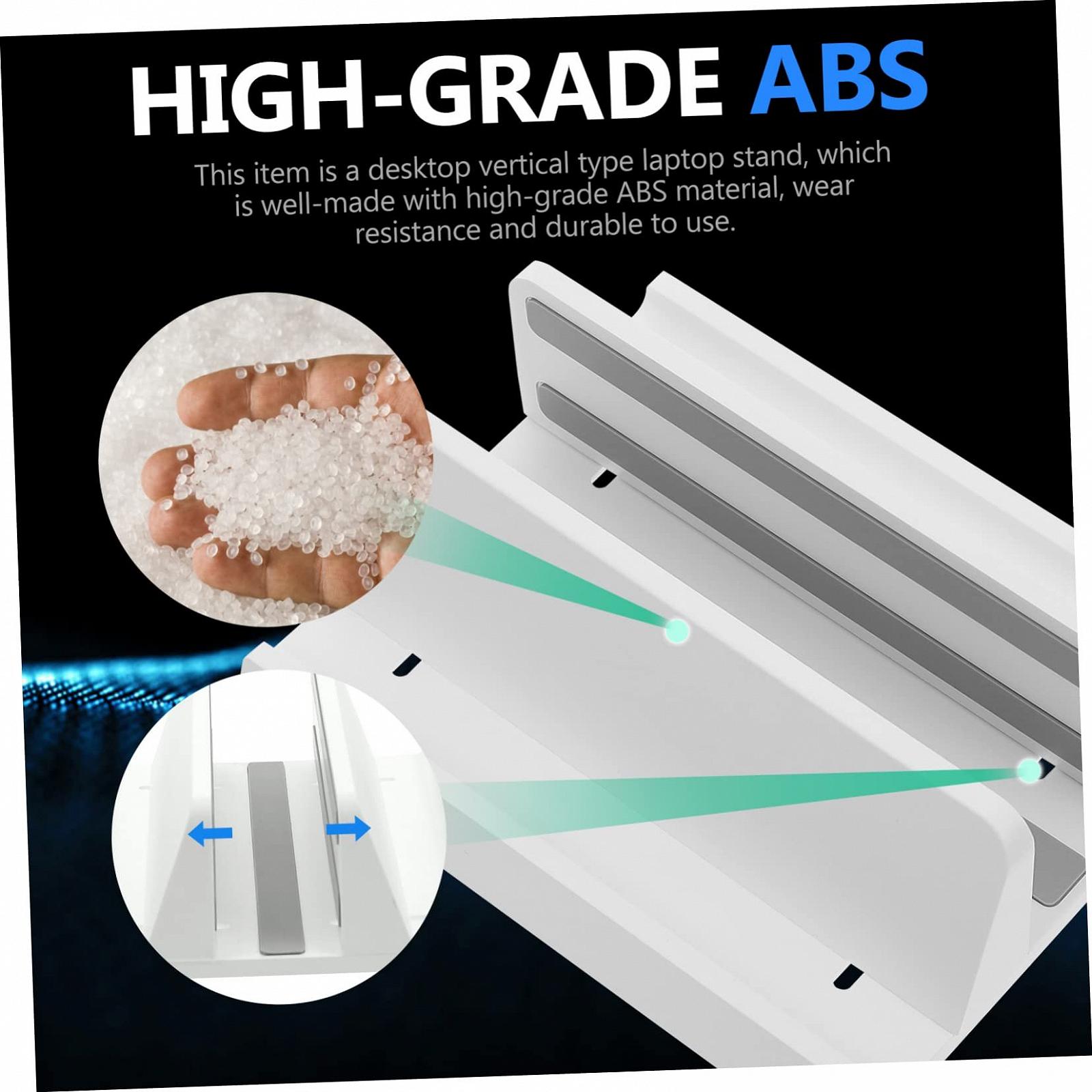 Підставка вертикальна PartyKindom для ноутбука, регульована, планшета, смартфона, компактне рішення, стійка, міцна для столу, фото №3 Підставка вертикальна PartyKindom для ноутбука, регульована, планшета, смартфона, компактне рішення, стійка, міцна для столу, фото №3