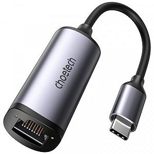 Сетевой адаптер Choetech HUB-R02 USB-C to RJ45 2.5Gbps - Фото 1