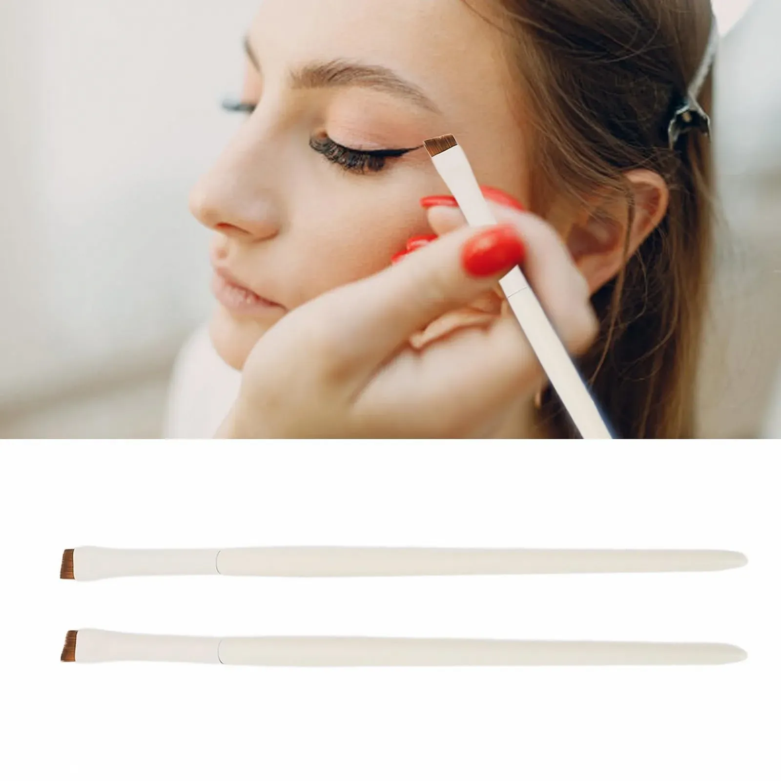 Кисти для подводки угловая, фото №4